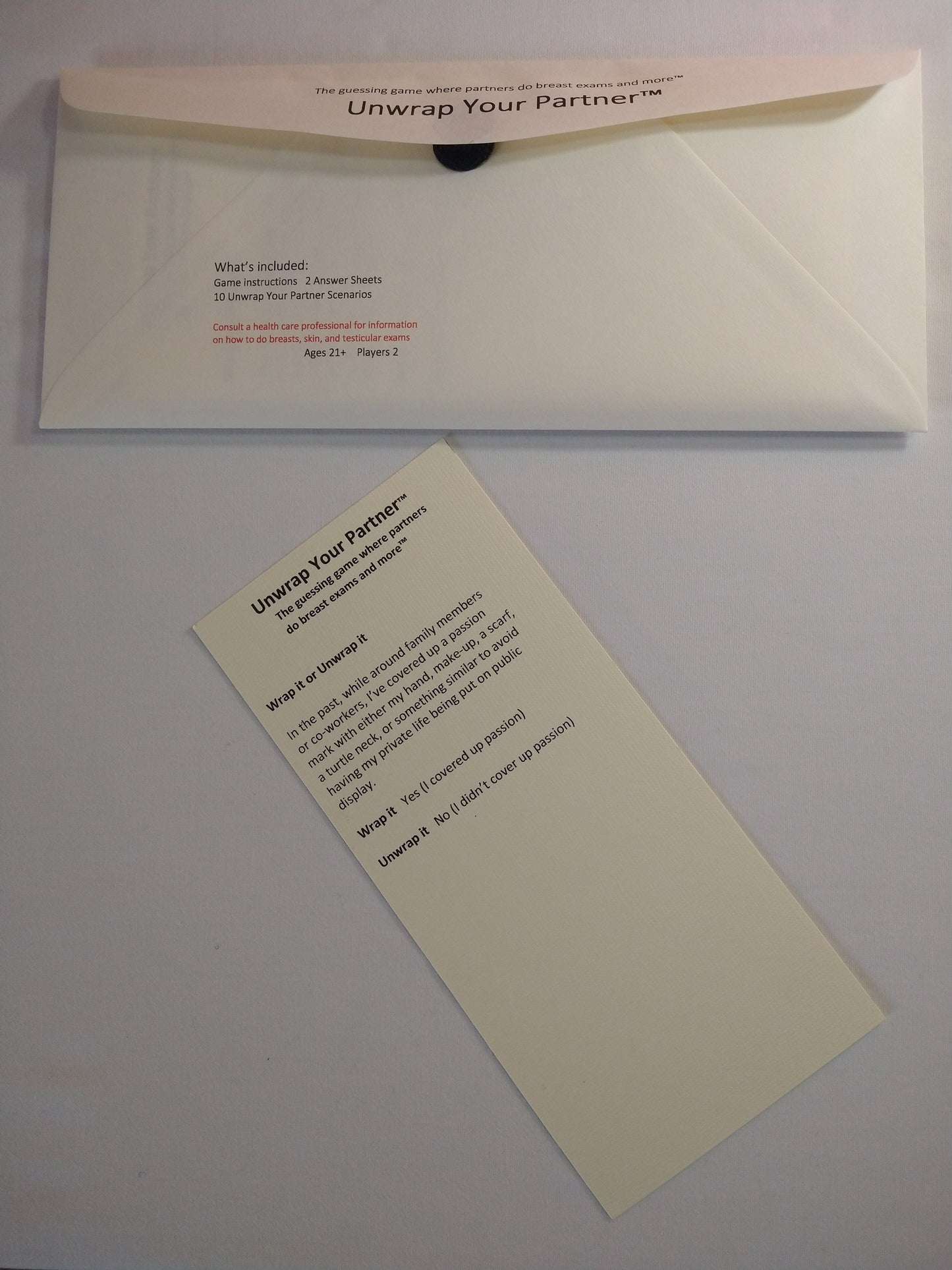 Unwrap Your Partner Game